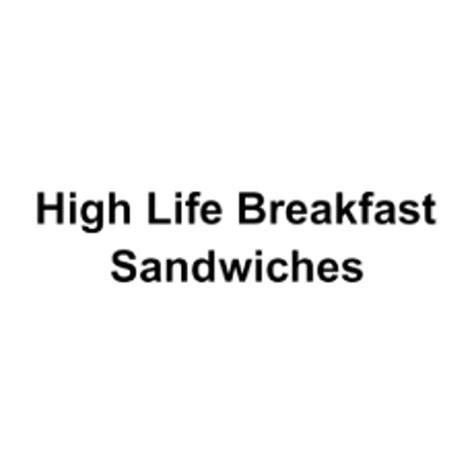 Order High Life Breakfast Sandwiches Brooklyn Ny Menu Delivery Menu