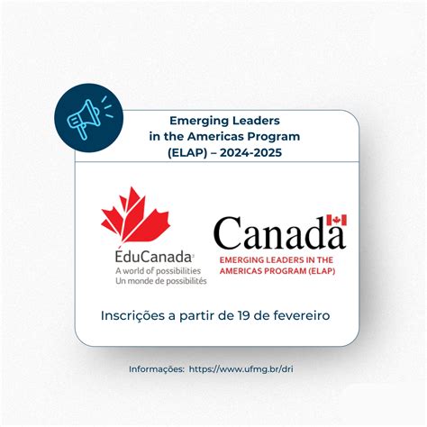 Abertas As Inscri Es Para O Emerging Leaders In The Americas Program