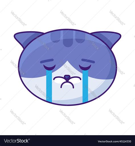 Crying Cat Emoji