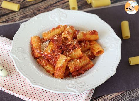 Pasta Con Salsa De Tomate Y Nduja Calabrese Receta Petitchef