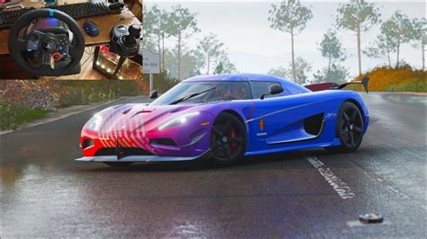 Koenigsegg Agera Rs Forza Horizon Gameplay With Logitech G