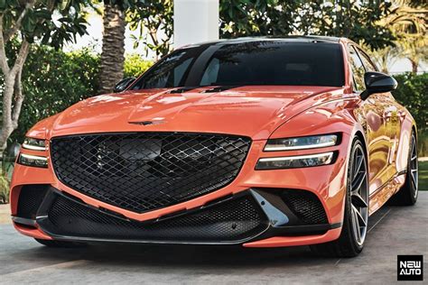 Genesis Magma The Orange Blaze Set To Outshine Bmw M And Mercedes Amg