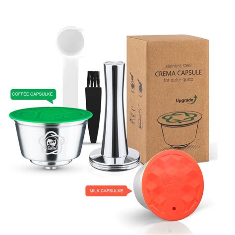 Icafilas A O Inoxid Vel Recarreg Vel Reutiliz Vel Para Dolce Gusto Caf