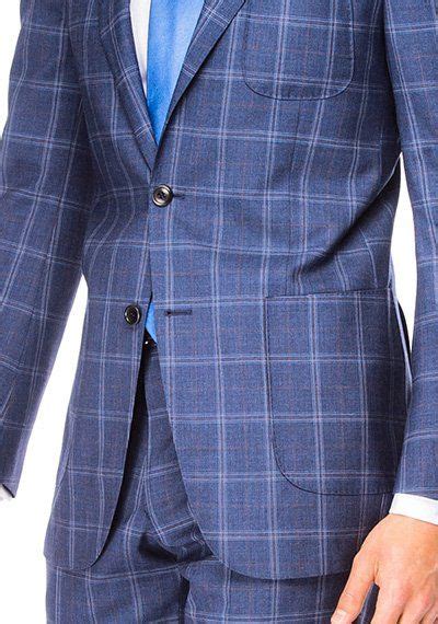 Classic Blue Glenplaid Suit By Knot Standard Suits Custom Made Suits