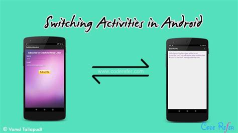 How To Switch Activity Android And Pass Data Between Them