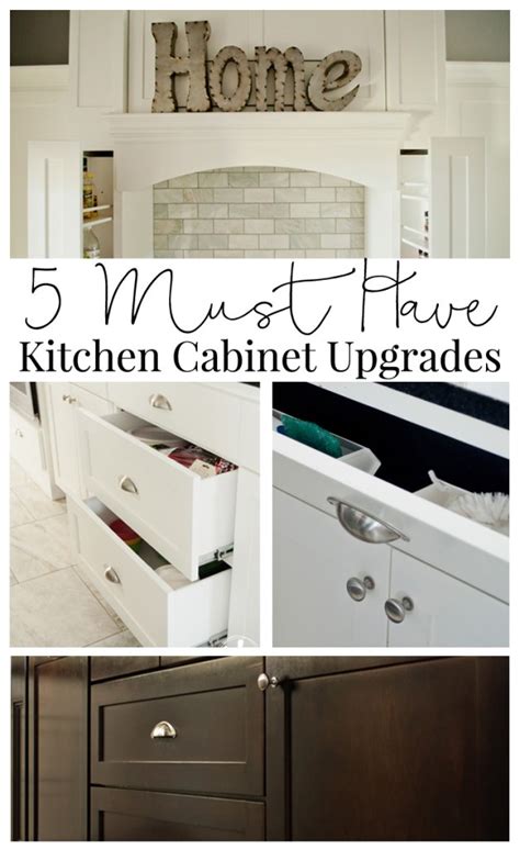 5 Must Have Kitchen Cabinet Upgrades - embellish*ology