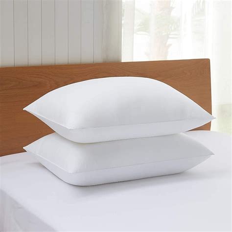 Jindal Home White Fiber Pillow For Hotel Home Restaurant Shape