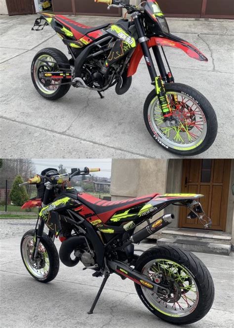 Kit déco APRILIA 50 RX SX 2006 2017 Fluo Boutique Kit Déco Moto