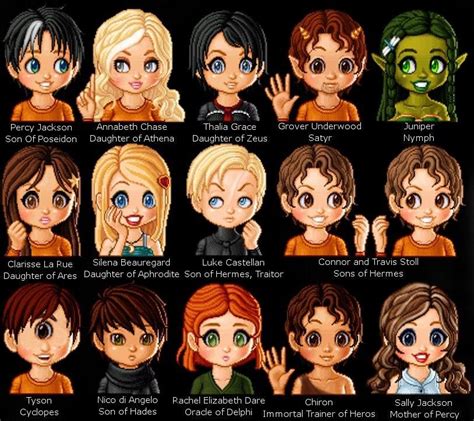 The Gang S All Here Percy Jackson Percy Jackson Characters Percy