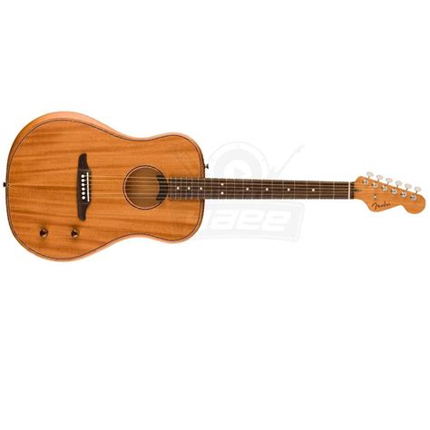 Fender Guitarra Electroacustica Highway Series Dreadnought RW All Mahogany