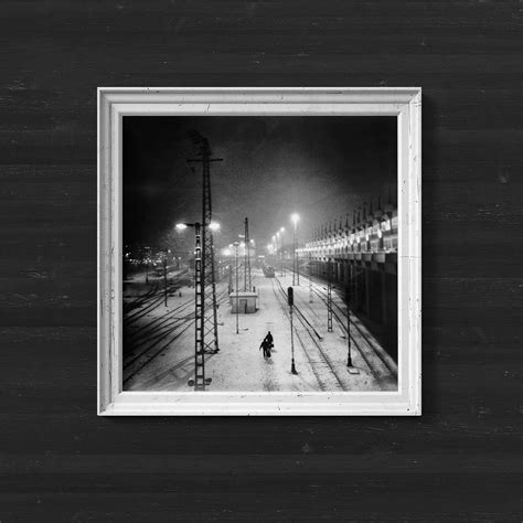 Budapest Photography Print Night Cityscape, Black and White Poster ...