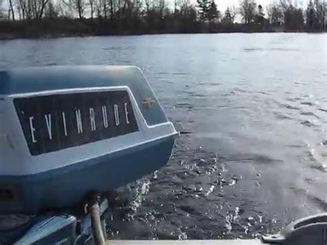 Evinrude Fisherman Hp Outboard Motor Youtube