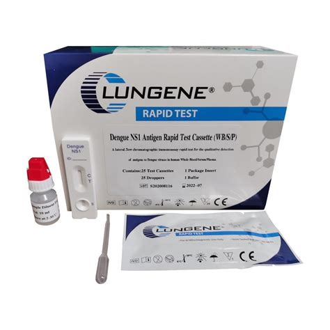 CE Approved Medical Diagnostic Dengue Ns1 Rapid Test Kit China Rapid