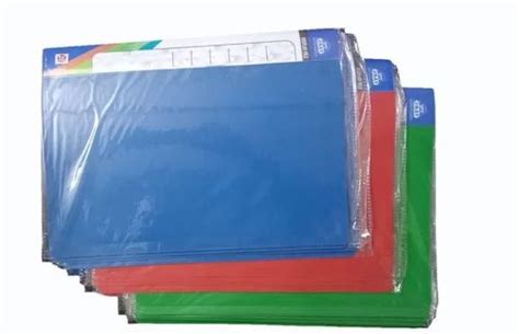 Jinay Blue Plastic File Folder For Schooloffices Size A4 At Rs 15