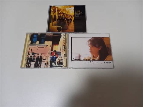 【やや傷や汚れあり】nr1 01 053 Zard Cd 3枚セット この涙 星になれ、promised You、時間の翼の落札情報詳細