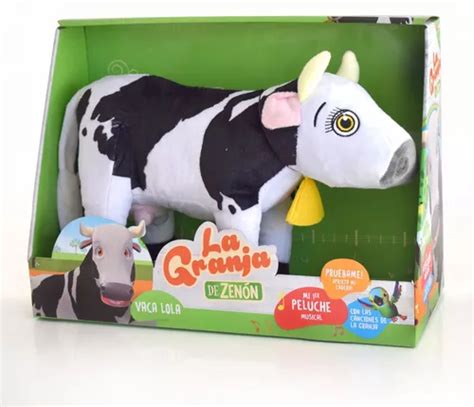 Peluche Musical Vaca Lola La Granja De Zenon MercadoLibre