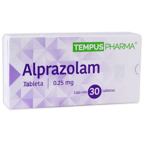 Medically Alprazolam Tempus Pharma C Tabs Mg Farmacia A