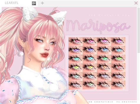 Learxfl S Mariposa Eye Contacts N04 In 2024 Sims 4 Cc Eyes Tumblr