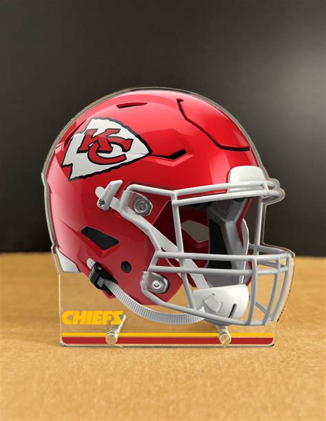 NFL Kansas City Chiefs Acrylic Speed Helmet Standee – UPI Marketing, Inc.