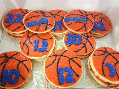 Life and Other Shenanigans: Basketball Cookies