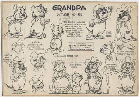 Hugh Harman’s “The Field Mouse” (1941) | Cartoon character design ...