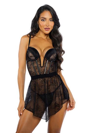 Babydoll Lingerie Slips Lace Babydoll Sets Nightgowns More