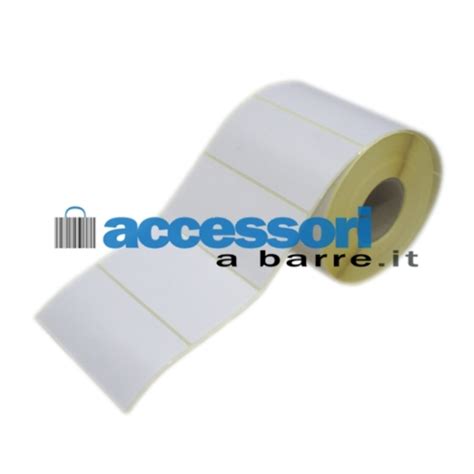 Etichette Adesive In Carta Vellum 100 X 50 Mm Per Stampanti Desktop A