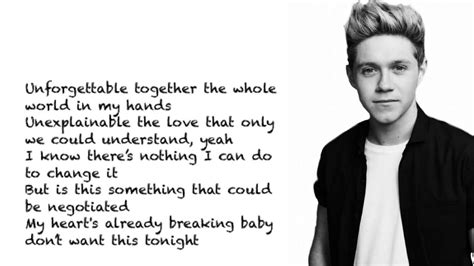 Love You Goodbye One Direction Lyrics Youtube