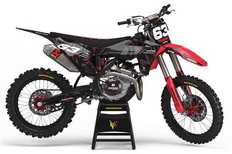 GasGas Dirt Bike Graphics Kit UNION OMXGraphics