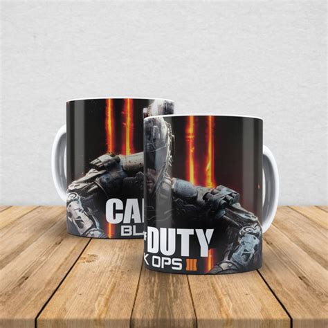 Caneca Importada De Porcelana Game Call Of Duty No Elo Komic