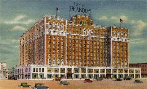 Hotel History In Memphis Tn The Peabody Memphis