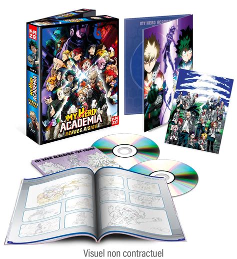 Le Film My Hero Academia Heroes Rising Bient T En Dvd Blu Ray Chez