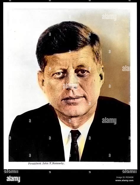 Jfk As President In Color