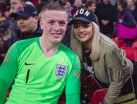 Jordan Pickford Wife Megan Davison (Bio, Wiki) | England football team, Pickford, England ...