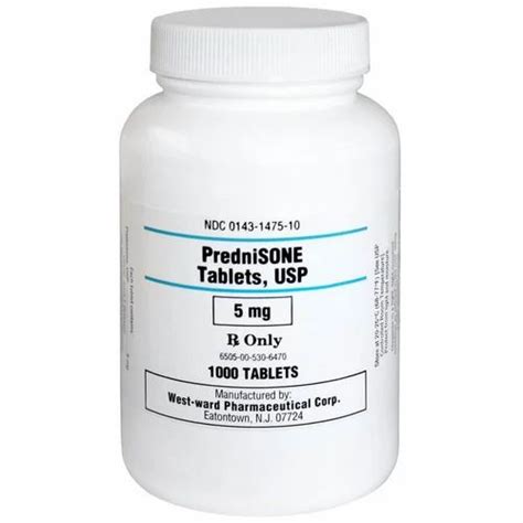 Prednisone Mg Mg Mg Tab At Bottle Prednisone Tablets In