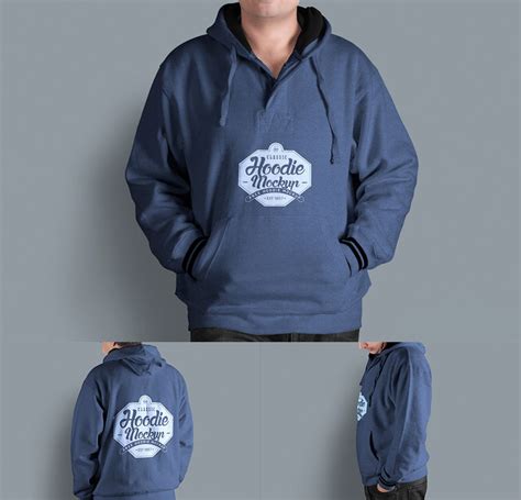 Free Men Hoodie Mockup Mockuptree