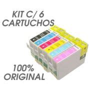 S C Kit C Cartuchos Original M Y C B Cl Ml Epson