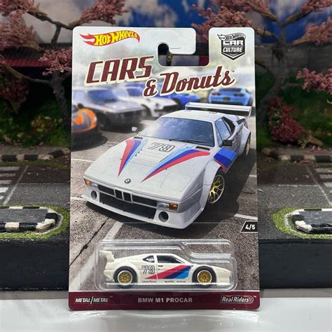 Hot Wheels Premium Cars Donuts Bmw M Procar Shopee Malaysia