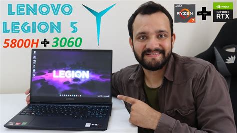 Lenovo Legion Ryzen H Rtx Unboxing Full Review