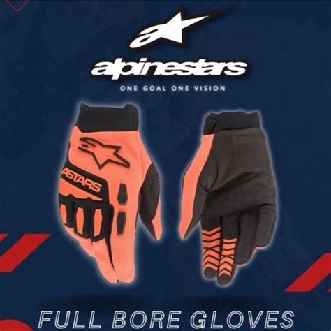 Jual Sarung Tangan Alpinestars Full Bore Gloves Shopee Indonesia