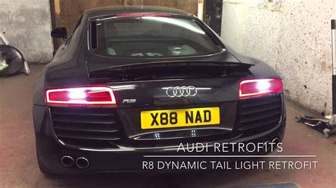 Audi R8 Dynamic Tail Lights Retrofit YouTube