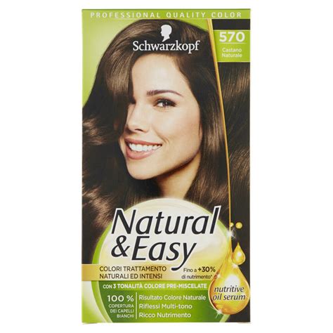 Schwarzkopf Naturalandeasy 570 Castano Naturale Nonpesait Spesa Online