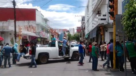 Bloquean Maestros De La Ceteg Tres Vialidades Del Centro De