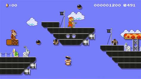 Mario Maker Mario Odyssey Airship Theme Metal Cover YouTube