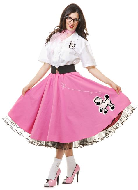 Complete S Poodle Outfit Pink Adult Costume With Images Poodle