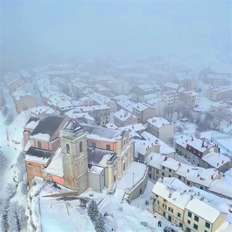 Maltempo Molise Temperature Fino A A Capracotta Neve In Tutta La