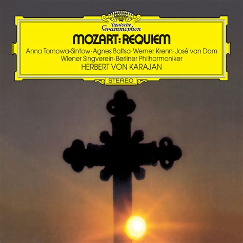 Mozart Requiem Messe Kv Karajan Deutsche Grammophon