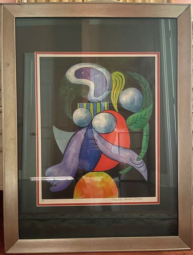 Pablo Picasso “woman With Flower” Artcollectantiques