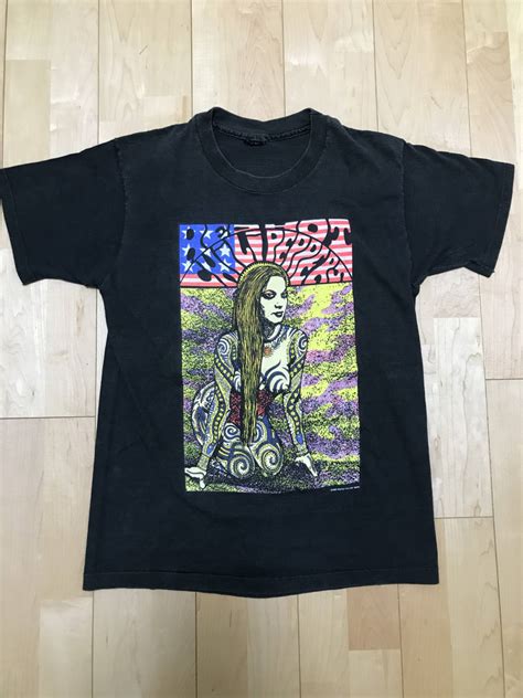 Yahoo オークション レッチリ Tシャツ ② 90s ビンテージ red hot c