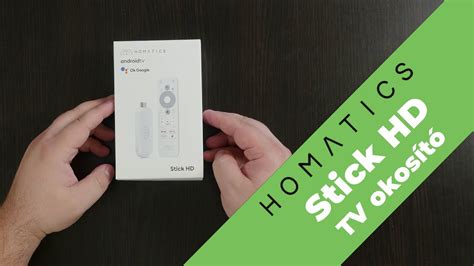 Homatics Stick HD Android TV okosító UNBOXING YouTube